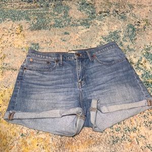 Madewell jean shorts